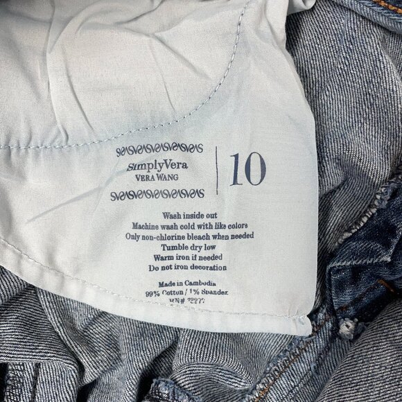 Simply Vera by Vera Wang Mid Rise Jeans Size 10 - Cotton/Spandex - Picture 5 of 14